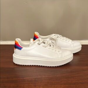 Steve Madden Catcher Rainbow Sneakers